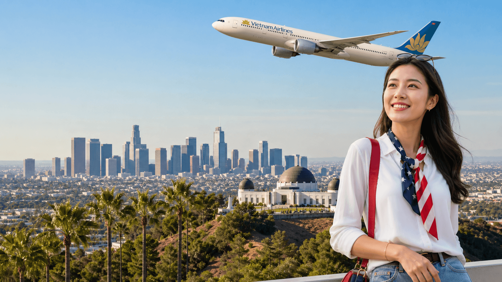 Đặt vé máy bay Los Angeles về Việt Nam